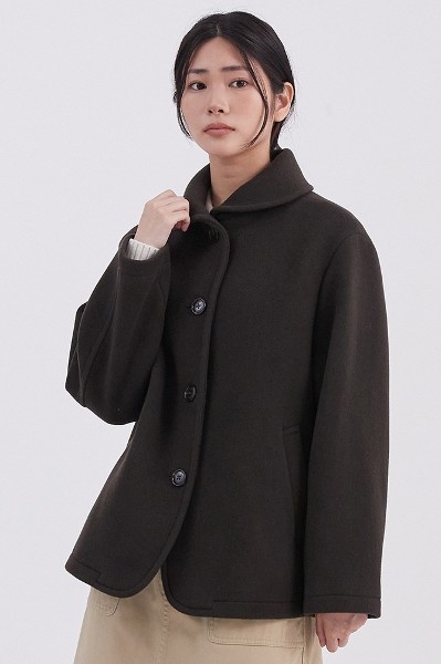 [COVERNAT]★wool duffel coat MUSINSA | COVERNAT wool duffel coat charcoal