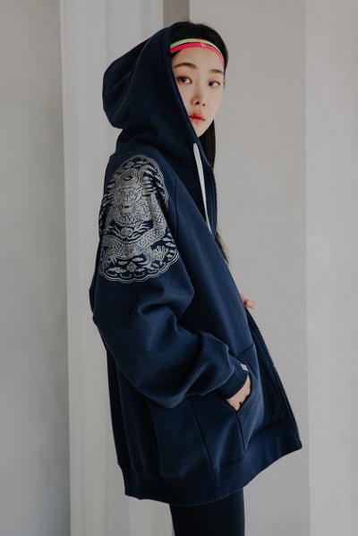 （訳ありセール 格安） Zipup Hoodie King Hanbok Unisex LEESLE | for Jeogori & Tops アイドル