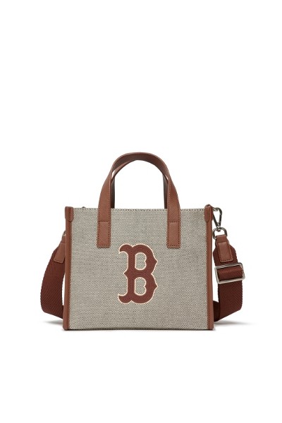 Covernat Wool Check Tote Bag Brown | Totes for Women | KOODING