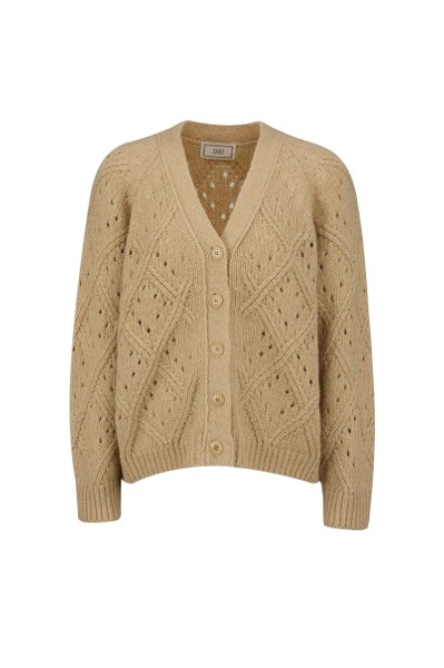 【SATIIIZ】Coder Round Cable Cardigan TWEE Coco Cable Round Cardigan | Cardigans for Women | KOODING