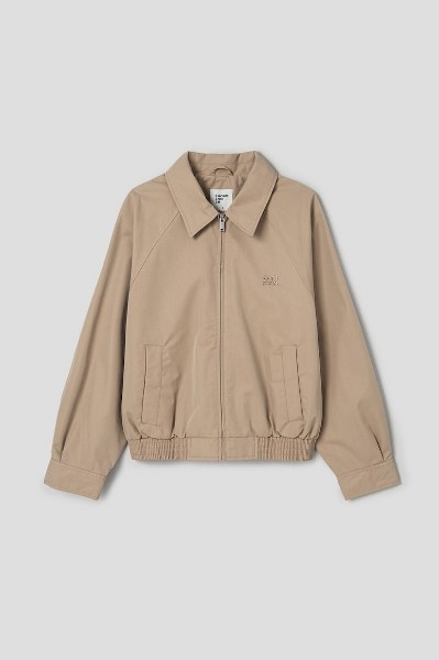 Covernat Unisex Padded Collar MA1 Jacket Beige | Bomber