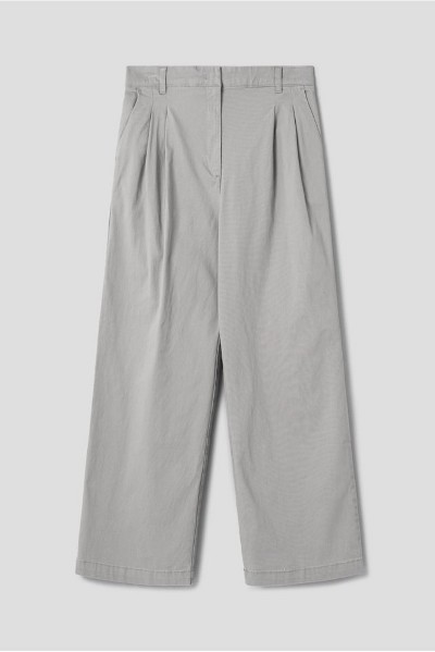 8seconds Poly One Tuck Wide Pants Beige | Wide for Women