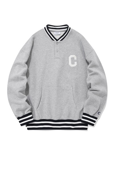 パーカー・フーディ COVERNAT C logo lambswool hoodie zip-up knit gray MUSINSA公式 | COVERNAT C Logo Lambswool Hoodie Zip-up Knit Grey