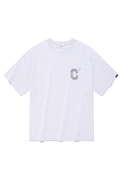 8seconds Textured Regular Fit Tee Shirt White | Crewneck for Men