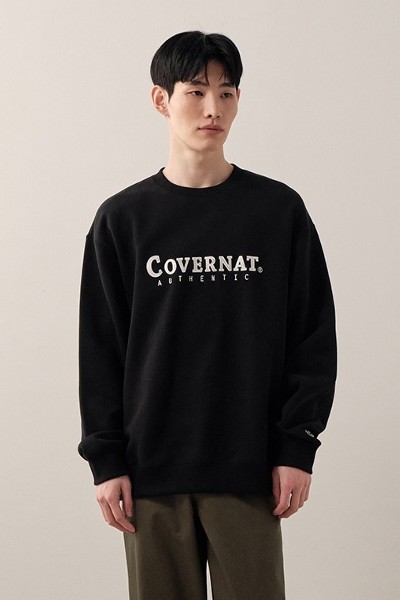 MLB Korea Unisex Like Daily Oversized Sweatshirt NY Yankees Black