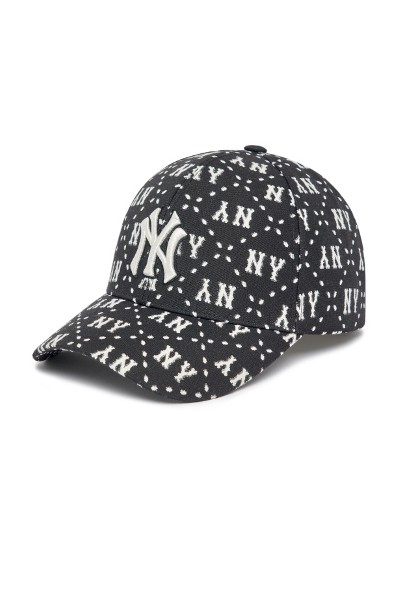 MLB NEW YORK YANKEES Monogram Baseball Cap (Black)