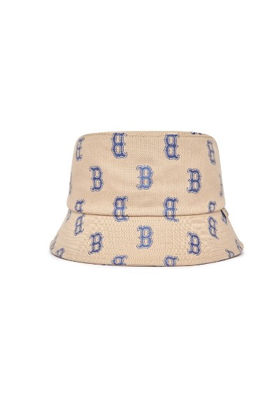 MLB Korea Unisex Monogram Classic Reversible Bucket Hat NY Yankees Navy