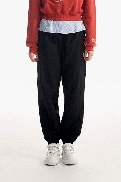 Covernat Unisex Authentic Logo Sweat Jogger Pants Beige