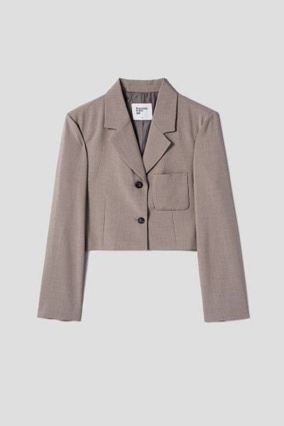 8seconds Oversized Tweed Jacket Ivory | Jackets for Women