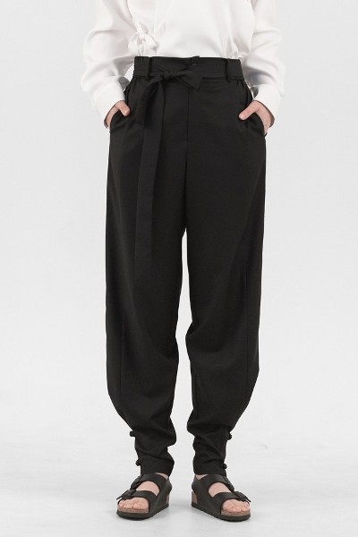 DOLSILNAI Quilted Wide-leg Pants Kn41b203 | KOODING DOLSILNAI Quilted Wide-leg Pants Kn41b203 | KOODING