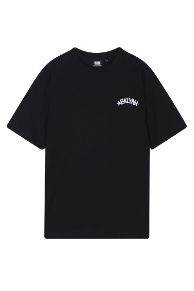 MLB Unisex Monogram Part Pattern Collar Tee Shirt NY Yankees