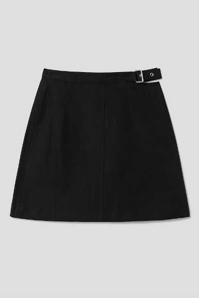 8seconds TR Pleats Mini Skirt Navy | Mini for Women | KOODING