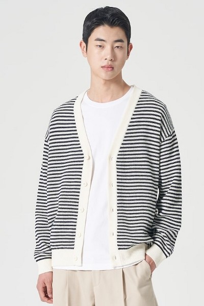 8seconds Hidden Zipper Collar Neck Cardigan Black