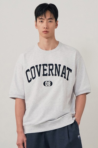 Tシャツ・カットソー COVERNAT Arch 08 Logo T-Shirt Navy 899273bc8539b3b95be49951e0b5d5