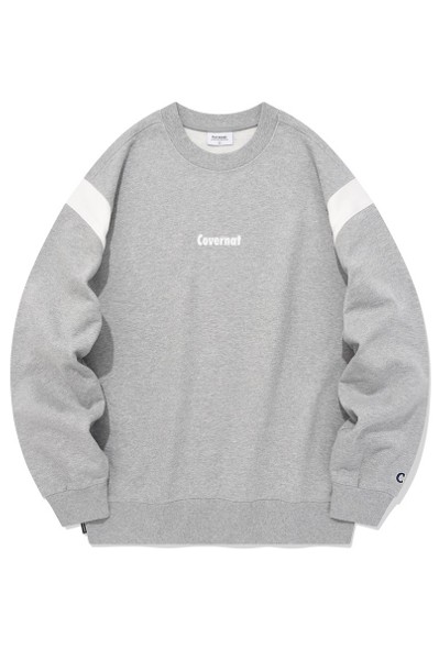 ★★COVERNAT★★ Clover Sweatshirt Oatmeal CO2301CR07OT Covernat Unisex Clover Sweatshirt Oatmeal | Sweatshirts