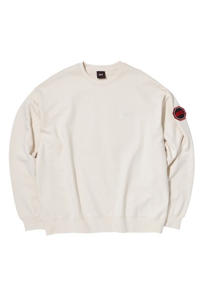 スウェット・トレーナー COVERNAT Authentic Logo Man to Man Yellow Covernat Unisex Authentic Logo Hoodie Yellow | Sweatshirts