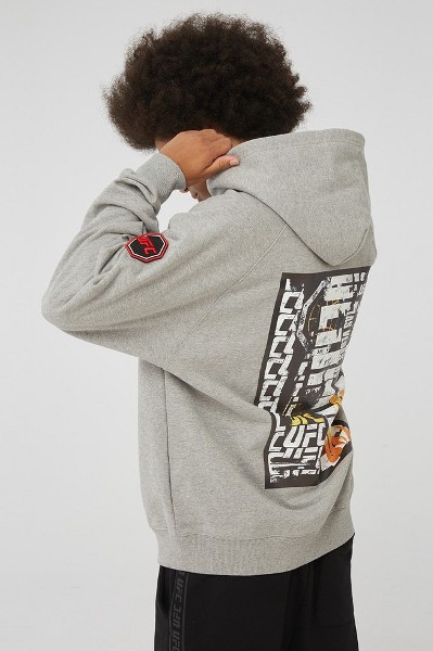 [COVERNAT]★韓国人気★Arch Logo Half Zip Up Sweatshirt Arch Logo Half Zip-Up Crewneck Black - Covernat | 60