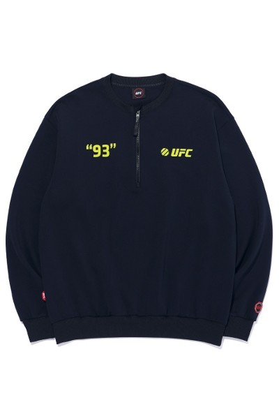 スウェット・トレーナー COVERNAT Small Curly Logo Rugby Man to Man Brown ☆COVERNAT☆Small Curly Logo Rugby Sweatshirt