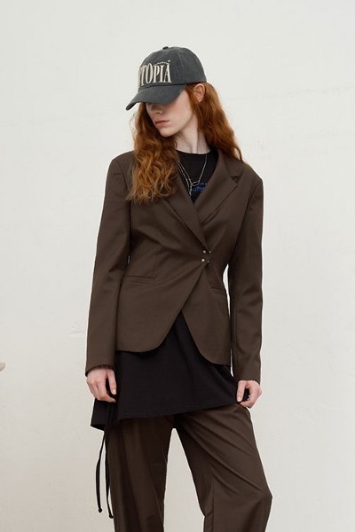 MIXXO[ミッソ] Tailored Short Sleeve Jacket MIXXO Tailored Single Short Sleeve Jacket | Jackets for