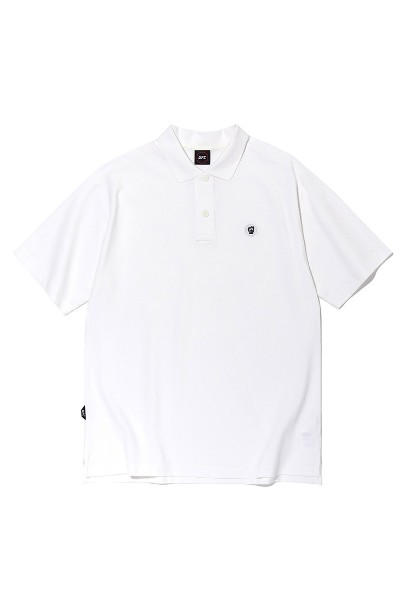 ★23SS★【COVERNAT】★Seersucker zip-up collar T-shir.t★ Covernat Unisex Seersucker Zipup Collar Tee Shirt Navy