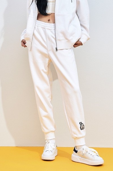 8seconds Slim Fit Jersey Jogger Pants White | Joggers & Sweatpants