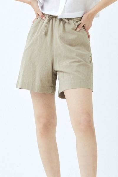 【SATIIIZ】Meren Cut Denim Half Pants TWEE Rutini Denim Half Pants | KOODING