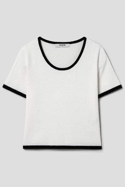 Matin Kim Slit Pintuck Point Crop Top In Indian Pink | Basic