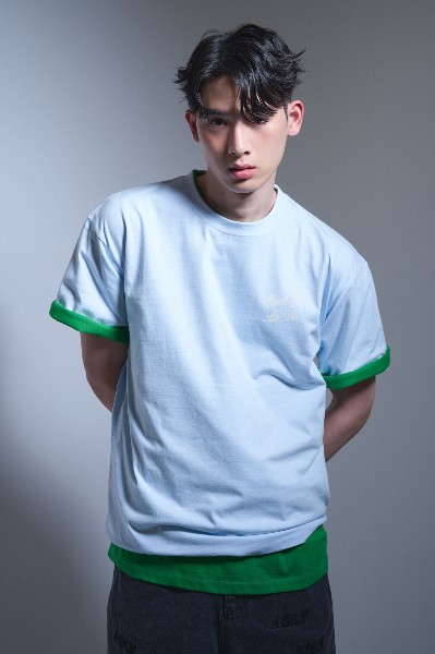 ★KODAK★ CINERY GRAPHIC HALF SLEEVE T-SHIRT MINT GREEN Kodak Apparel Unisex Cine Kodak Pigment Dyeing Short Sleeve
