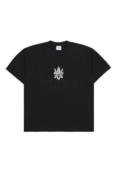 Tシャツ・カットソー COVERNAT Snowy Flow Logo T-Shirt Navy Covernat Unisex Snow Flow Logo Tee Shirt Navy | Graphic Tees