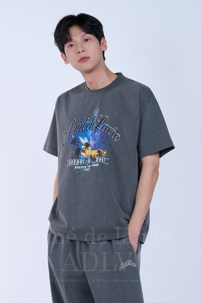 Kodak Apparel Unisex Cine Kodak Pigment Dyeing Short Sleeve