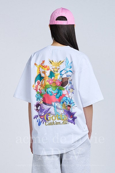 ★KODAK★ Mono Hunter Short Sleeve T-Shirt WHITE Kodak Apparel Unisex Display Maker Semi Oversized Short