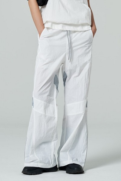 KIRSH Cherry Lace Track Pants Salmon | Joggers & Sweatpants