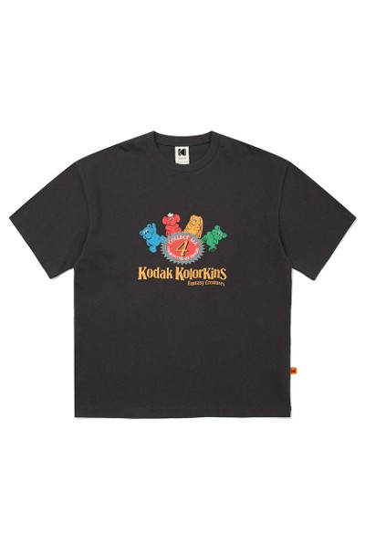 Kodak Apparel Digital Rainbow Graphic Slim Fit Short Sleeve