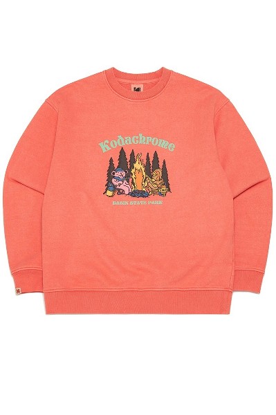 ★★COVERNAT★★ Henry neck string sweatshirt oatmeal CO2303 Covernat Unisex Henry Neck String Sweatshirt Oatmeal