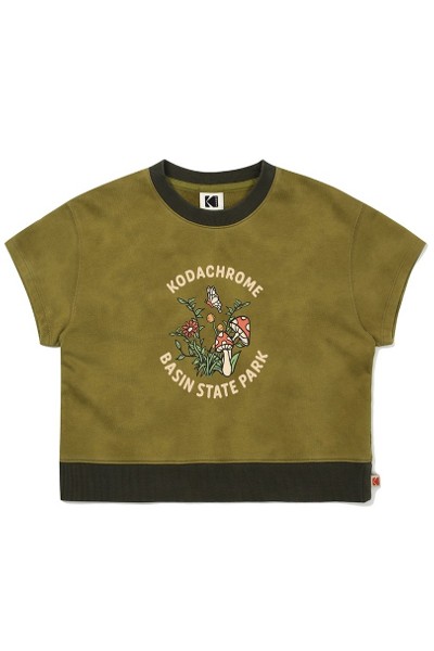 【ADLV】 ROUNDING SYMBOL LOGO SHORT SLEEVE T-SHIRT / 追跡付 acme de la vie Adlv Circle Wappen Crop Short Sleeve Tee
