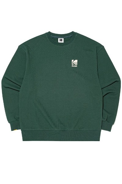 Covernat Unisex Dual Melange C Logo Sweatshirt Header Gray
