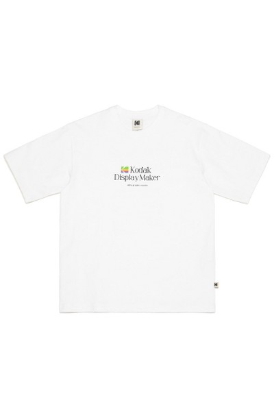 Kodak Apparel Unisex Digital Rainbow Graphic Semi Oversized
