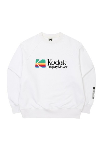 Covernat Unisex Comfort Logo Varsity Sweatshirt Melange Gray