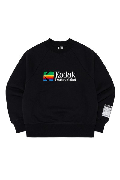 Kodak Apparel Digital Rainbow Sweatshirt Black | Sweatshirts