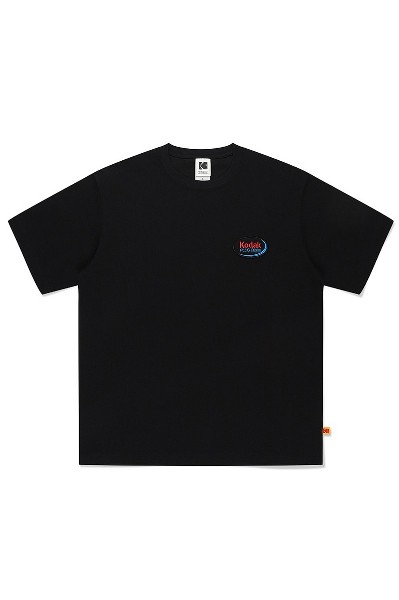Kodak Apparel Unisex Back Mesh Big Wording Logo Short Sleeve