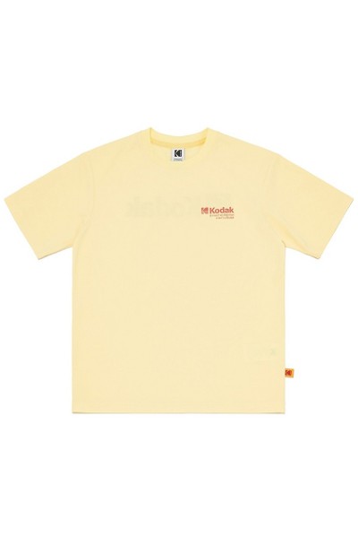 KIRSH Collection Rework Graphic Tee Shirt Melange Gray