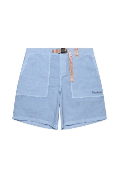 Kodak Apparel Unisex Trip Basic Shorts Orange | Flat Front