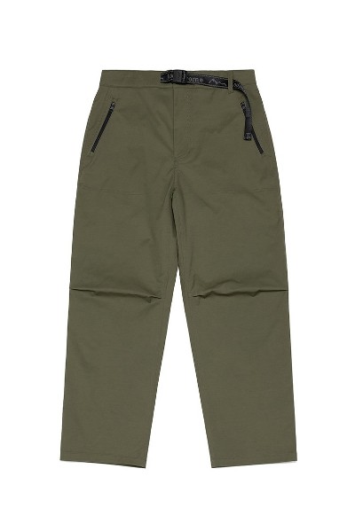 Covernat Denim Regular Double Knee Pants Blue | Relaxed for