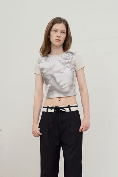 パンツ KIRSH Women's Small Cherry Cotton Pants KA Black FKPWCPC520M KIRSH] WOMEN SMALL CHERRY COTTON PANTS KA | Korean | Women