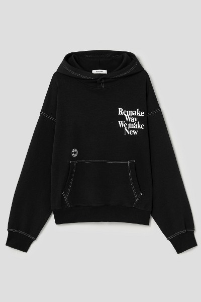 Covernat Unisex Comfort Logo Varsity Sweatshirt Melange Gray