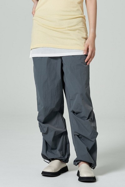 JStyle Kirid Color-blocked Cutting Wide Pants | KOODING