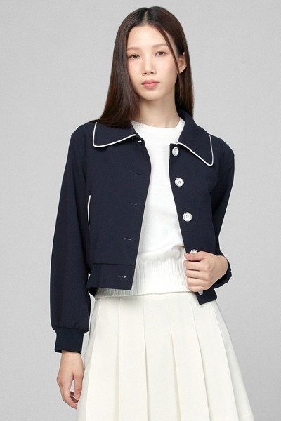 COVERNAT ♥ Women's Varsity Jacket MUSINSA | COVERNAT WOMAN Women's Satin Varsity Jacket Black
