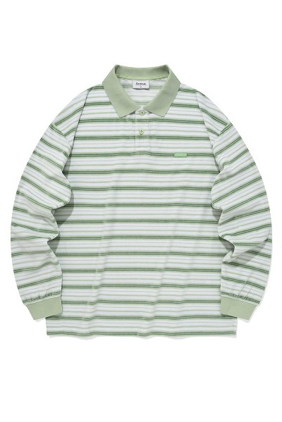 ★23SS★【COVERNAT】★Seersucker zip-up collar T-shir.t★ ☆23SS☆【COVERNAT】☆Seersucker zip-up collar T-shir.t☆