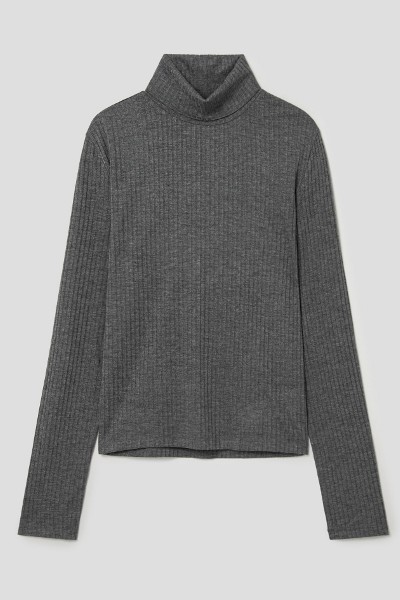 8seconds Plain Basic Turtleneck Pullover Black | Turtlenecks