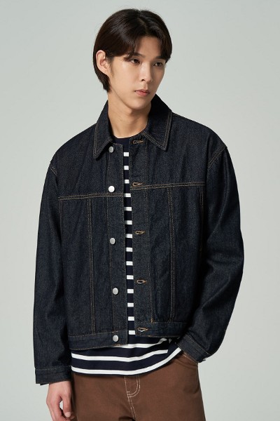 ジャケット・アウター ALOUND SIDE ZIP DENIM JACKET M ALOUND SIDE ZIP DENIM JACKET M